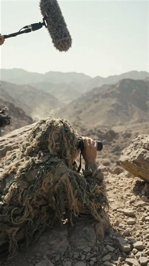 Camouflaged sniper || American Sniper behind the scene hollywood