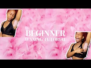 Beginner Waxing Tutorial 🦋 *VERY FUNNY*
