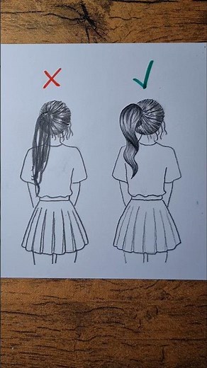 how to draw hair