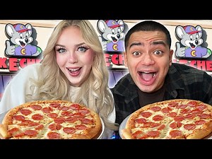ORDERING EVERYTHING ON THE MENU AT CHUCK E CHEESE !!
