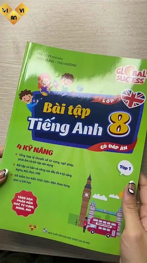 Sách bài tập tiếng Anh lớp 8 Global Success - Tập 1