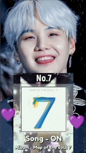 #Top 10 songs written by "Suga" #ytshorts #bts #suga 📝