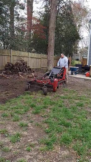 Power Rake Services for Lawn Renovations and Grading