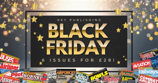 Black Friday just landed ✨ For a limited time only, get 6 issues for £28 across our superb magazine range (and there's a couple which are even cheaper than that!) Aviation, rail, military, history, transport, heritage—whichever you love, now’s the perfect moment to dive deeper. Expand your knowledge. Enjoy expert insight. Save big. 👉 Click to subscribe and start your next great read today! https://shop.keypublishing.com/collections/all-subscriptions?utm_source=Facebook #BlackFriday #MagazineDea