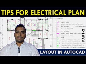 How To Read Electrical Drawing | Electrical Drawing in Autocad | Electrical Plan for House