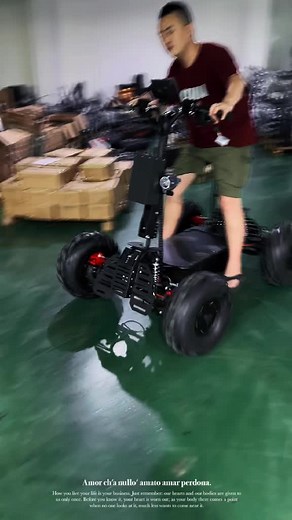 latest four wheel drive scooter,10000w motors,60v52ah battery,you can switch rear drive,range 80 kilometers,bluetooth meter,built-in loudspeaker,play music,start your scooter journey,if you like it,contact me. #offroadvehicle #electricscooter #scooter #escooter #armyvehicle #militaryvehicles #4wd #fourwheeldrive #huntingvehicle #4wheelescooter #huntingcar #patrolcar