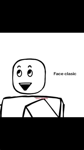 las caras dan miedo animadas 😔 LA AS LIADO ROBLOX #robloxfyp #memes #caras #animation #clasic