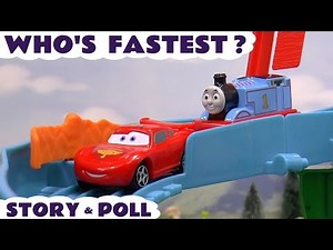 Toy Trains versus Toy Cars Racing Story
