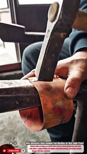 Best Innovative Hand Swaging Tool Machine for Neat Cable Press #innovation #innovative #tool
