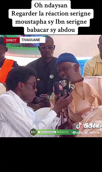 Réaction de Serigne Moustapha Sy sur Ibn Serigne Babacar Sy