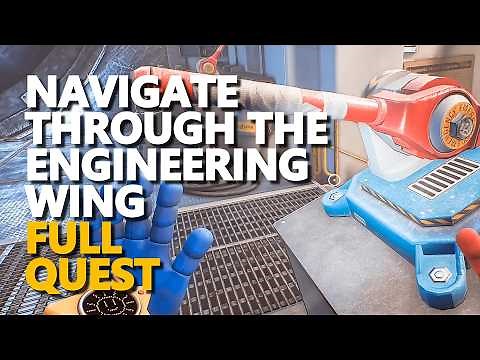 Navigate Through the Engineering Wing FULL QUEST Poppy Playtime Chapter 5