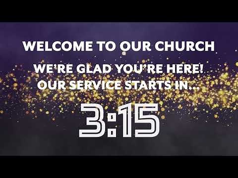 5 Minute Church Countdown with Music