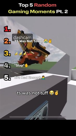 Top 5 RANDOM Gaming Moments Pt. 2 😂