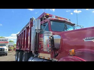 2000 Kenworth W900 Triaxle Dump Truck CAT 6NZ for Sale!! Walk-around Video...