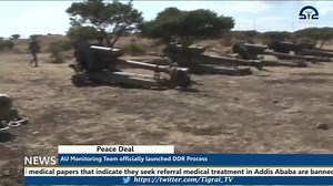 Watch: Tigrian forces handing over their heavy weapons https://twitter.com/Tigrai_TV | Tigrai Television