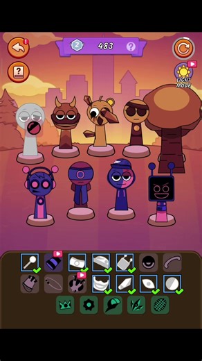 Sprunki Neon Night: Synthwave Beats 🌌🎧