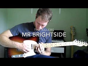 How to play Mr Brightside by The Killers standard tuning