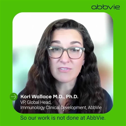 "I’m grateful that people are working to uncover more about the condition." Learn more about our research on #HidradenitisSuppurativa and how we’re working to address the unmet needs of people living with it: https://bit.ly/43A53i3 #AAD2025 [Video description: A person shares their experience with hidradenitis suppurativa and an AbbVie scientific leader shares how we’re working to address patients' needs.] | AbbVie