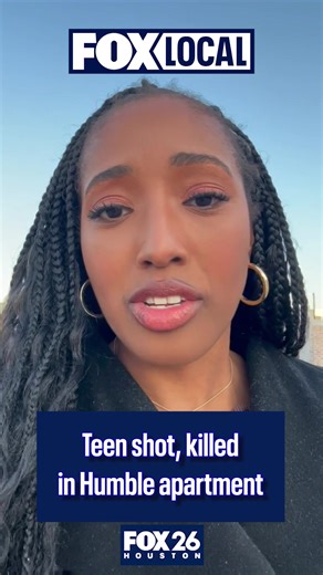 An investigation is underway in Humble after a teen was reportedly shot and killed in an apartment. FOX 26's Karys Belger shares what officials had to say at the scene. | FOX 26 Houston