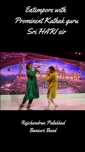 Extempore dance Sri Hari Sir, Bangalore. #dance #kathak #flute #flutesong #love #tamilsong