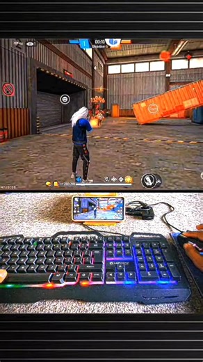 Pc❌ Mobilador ✅Free Fire Gaming Keyboard|⌨️🖱📱Mix Pro Geek Gamer #freefire #mixpro #geekgamer