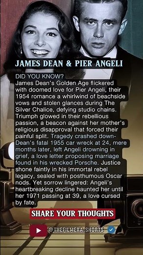 JAMES DEAN & PIER ANGELI