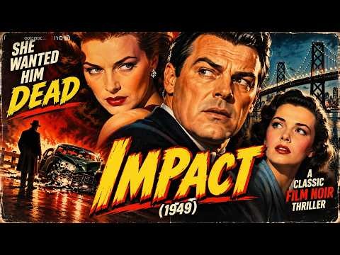 Impact (1949) | Classic Film Noir Crime Thriller | Full Movie