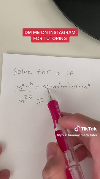 Understanding M to the B: A Math Tutorial