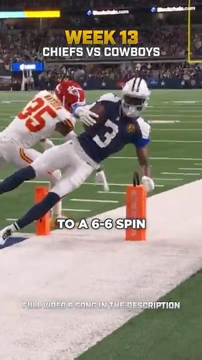 Chiefs vs Cowboys Week 13 Highlights #nfl #shorts