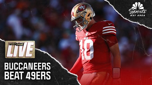 49ers' Fred Warner injured in tough 30-19 loss to Tampa Bay Buccaneers. Read more: shorturl.at/tsGN9 | NBC Sports Bay Area / California