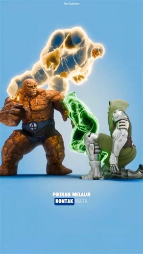 Jika The Thing Bertarung Dengan Doctor Doom #animation