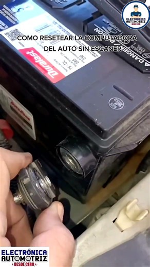 HOW TO RESET YOUR CAR'S COMPUTER WITHOUT A SCANNER!!! #automotiveelectronics #automobile