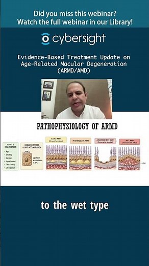 Lecture: Evidence-Based Treatment Update on Age-Related Macular Degeneration (ARMD/AMD)
