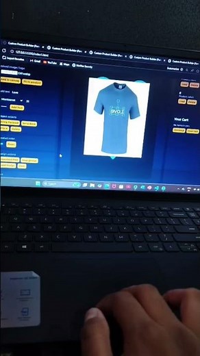 Custom products builder #coding #views #view #html #webdesign #cssanimation #javascript #clothes