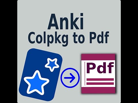 Anki Colpkg to Pdf converter
