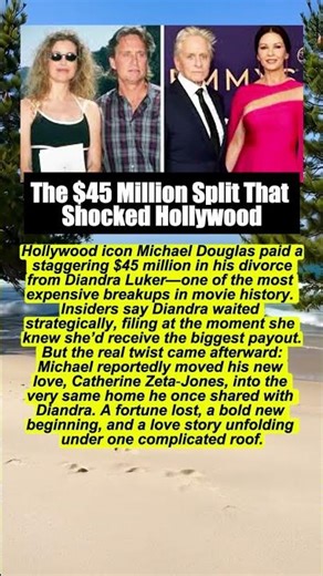 $45 Million Divorce SHOCK!! Michael Douglas Made His Ex and New Wife Roommates