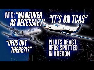 "Buzzed an Aircraft" "It's on TCAS" | UFOs Spotted Over Oregon | ZSE ARTCC