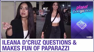 Watch: Ileana D'Cruz questions paparazzi and makes fun of them | Bollywood News