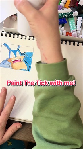 The Tick is ranked at 137 of the top cartoon characters of the 90’s!!! Do yall agree with this ranking? Or should he be higher or lower on the list???? #thetick #90scartoons #foxkids #cartoons #90s