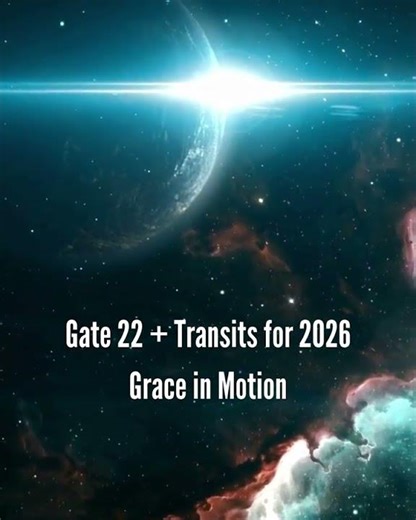 Human Design Gate 22 + Transit for 2026