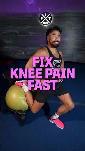 Fix knee pain with these patellar tendonitis exercises, quad stretches.