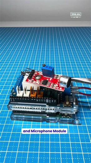 Sound Controlled DIY Lamp using a Relay Shield #electronics #engineering #diy #technology