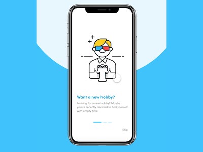 UI Design - Hobby Randomizer App
