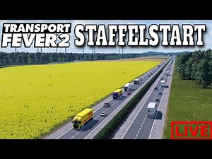 Transport Fever 2🔴LIVESTREAM vom 28.09.2024 🔴 Staffelstart auf der neuen Map