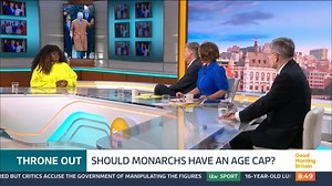'The monarchy needs modernisation.' Denmark's Queen Margrethe II has announced her surprise abdication, the 83-year-old is the longest-serving current monarch in Europe. Should monarchs have an age cap in order to rule effectively? | Good Morning Britain