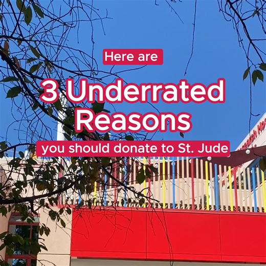 What's your biggest reason for supporting St. Jude? | St. Jude Children's Research Hospital
