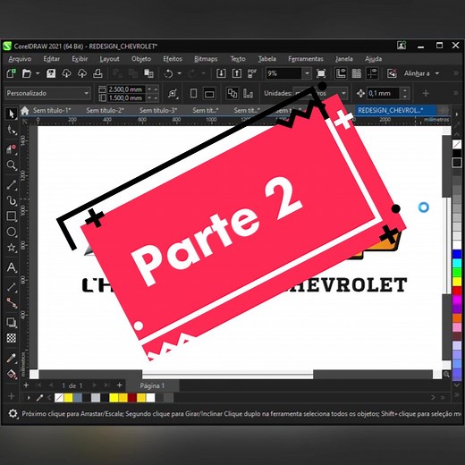 (Parte 2) Recriando a logo da @chevroletbr #logo #recriandologo #chevrolet #designgrafico #vermelhochallenge