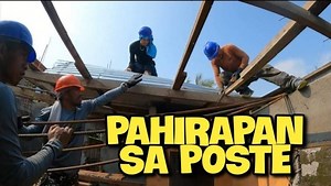 PART 17 PAHIRAPAN SA PAGPASOK NG POSTE ANG BAHAY NI JAPER SNIPER | Soweird_JaperSniper