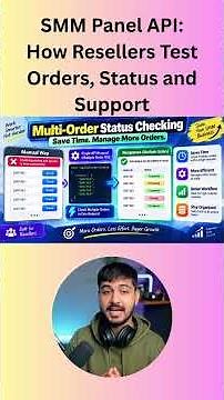 SMM Panel API: How Resellers Test Orders, Status and Support