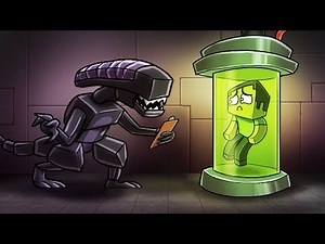 Minecraft - ALIEN DOCTOR EXPERIMENTS ON MY FRIENDS! (Alien Abduction Challenge)